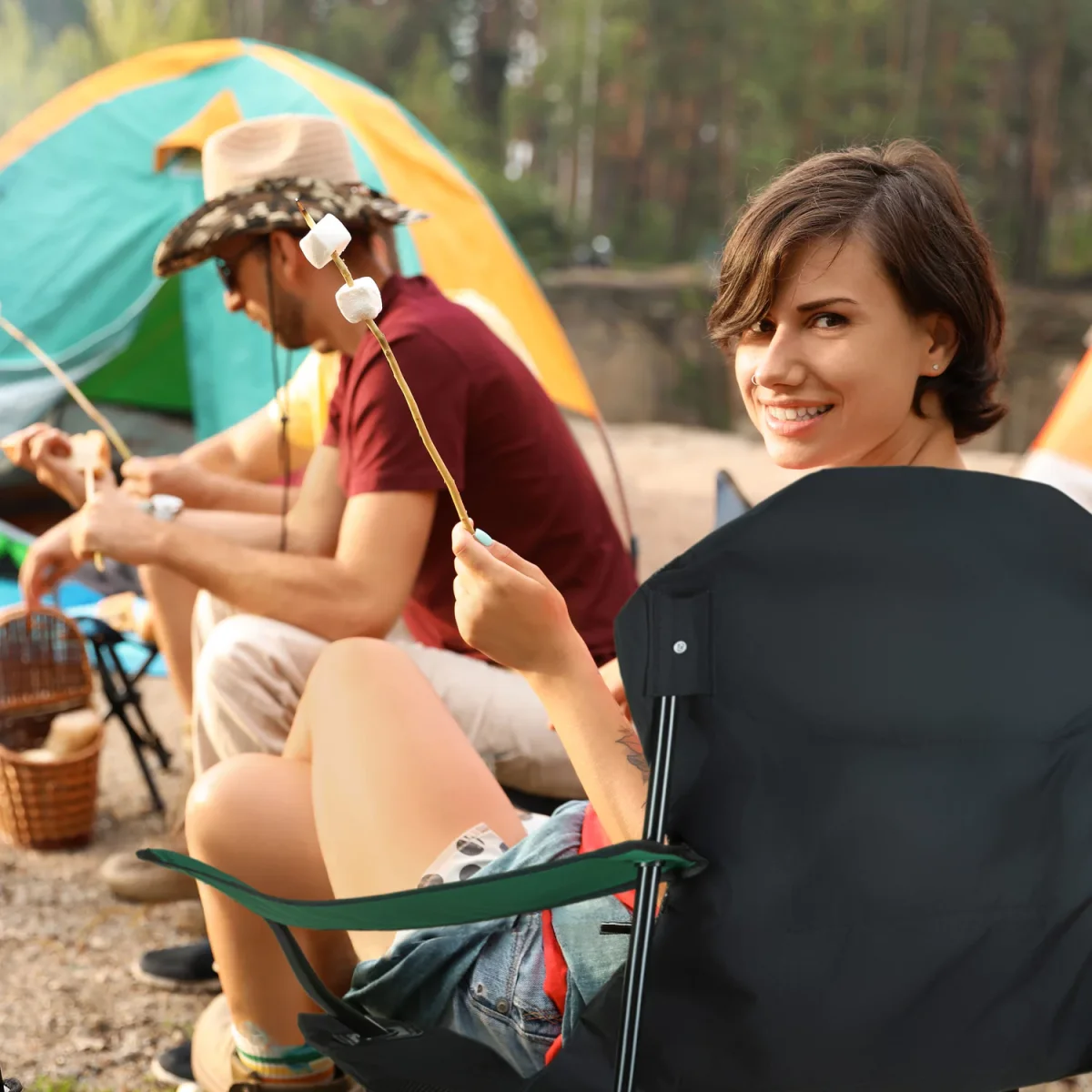 Travel+ Sammenleggbar Campingstol Med Outtec-Trekk - Image 5
