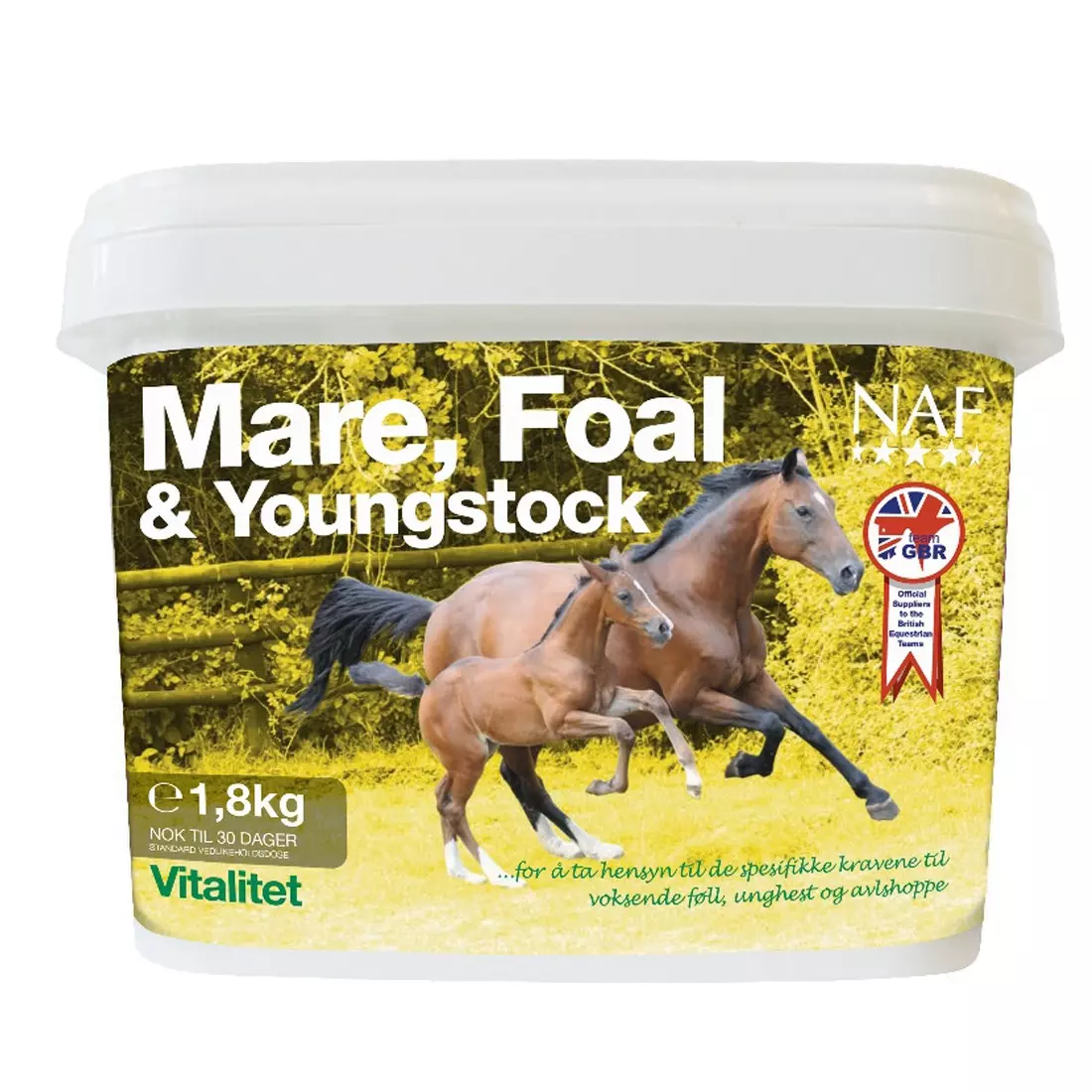 NAF Mare, Foal & Youngstock 1,8kg - Image 2