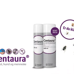 Centaura flue, mygg og flått spray 400ml