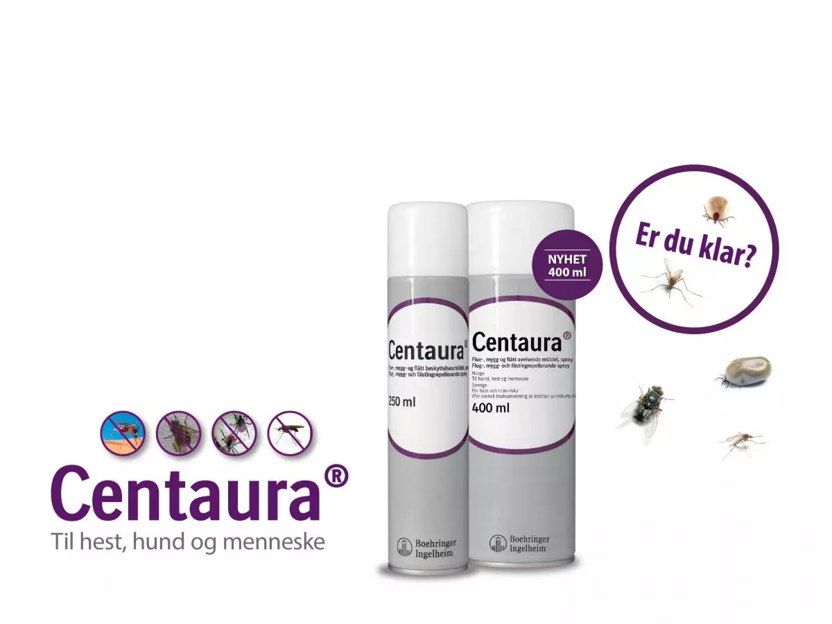 Centaura flue, mygg og flått spray 400ml - Image 2
