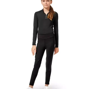 Equestrian Stockholm Ridetights Movement Young Rider F/G – Svart