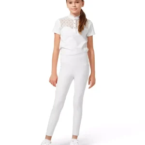 Equestrian Stockholm Ridetights Movement Young Rider F/G – Hvit