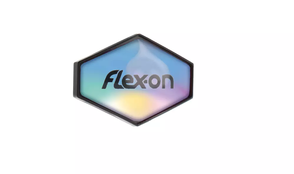 Flex-On Magnet Armet Hjelm – Silver Gradient Blue