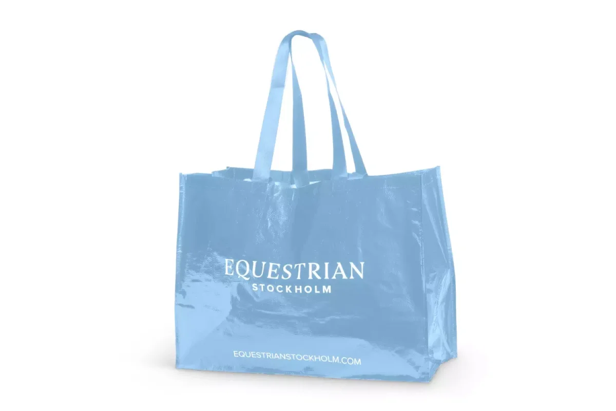 Equestrian Stockholm Stable Bag – Midsummer Blue - Image 2