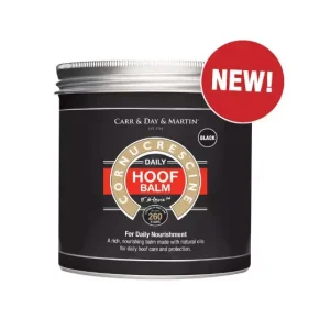 CDM Cornucrescine Hoof Balm Black