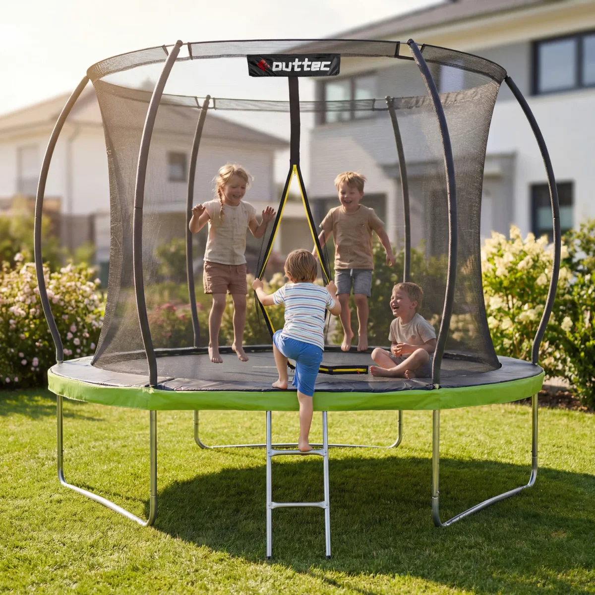 Gresskartrampolin 244 cm 8 Fot Outtec - Image 3