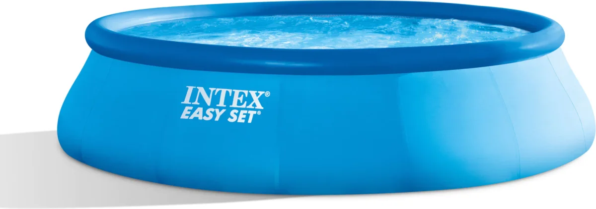 Easy Set-Basseng Med 12V Pumpe 457×107 cm Intex