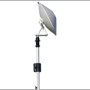 Parabolantenne Globesat twin (sat+bakke) 60cm m/mast