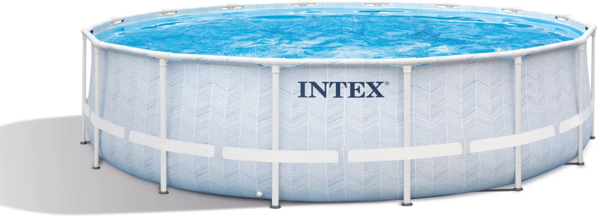 Prism Fiskebensrammebasseng Med 12V Pumpe 488×122 cm Intex - Image 2