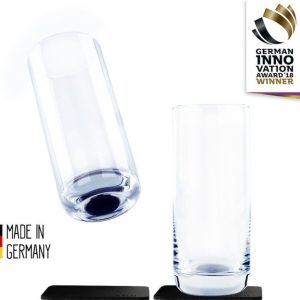 Silwy magnetiske longdrinkglass 2 pk