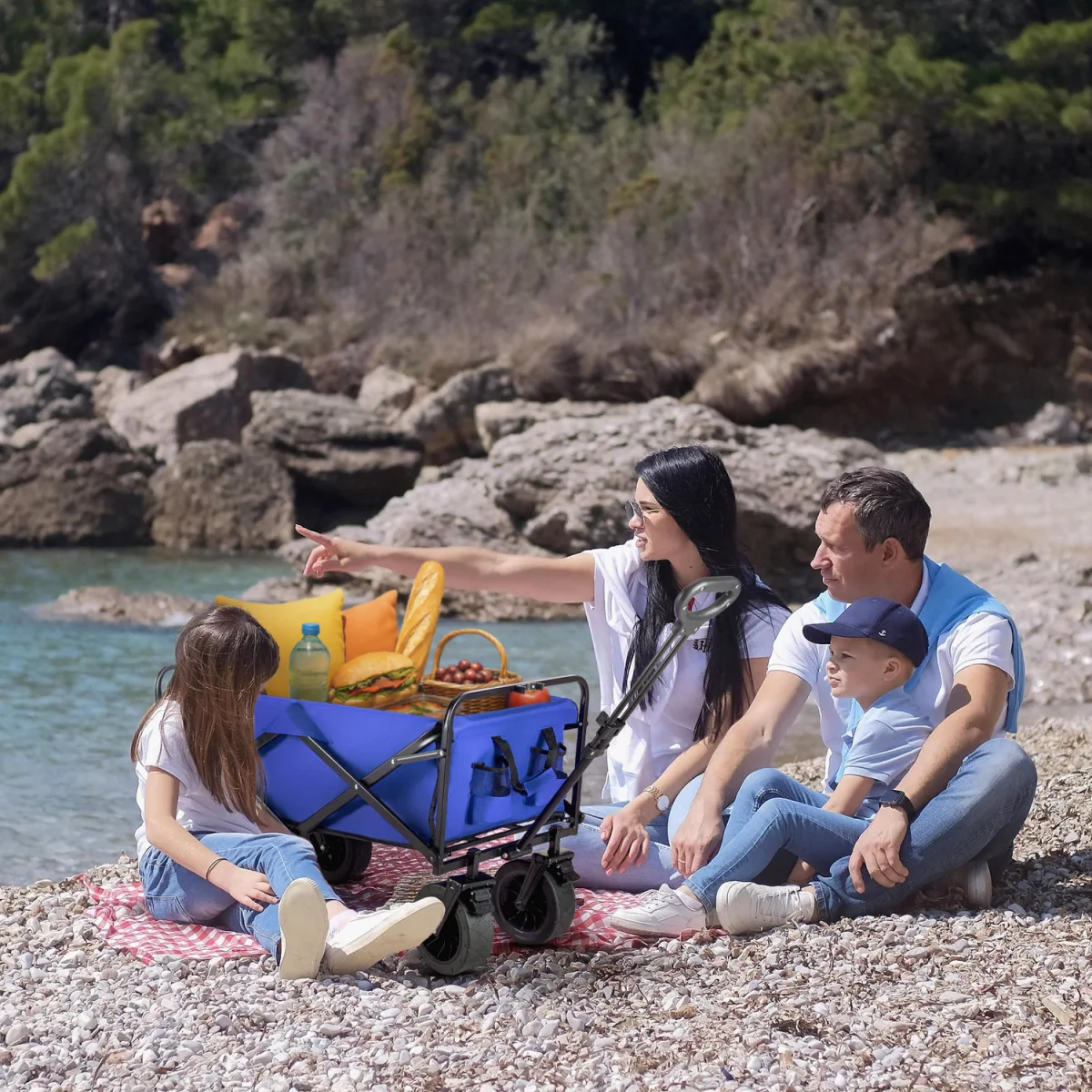 Easygo 100L Outtec Sammenleggbar Reisevogn - Image 4