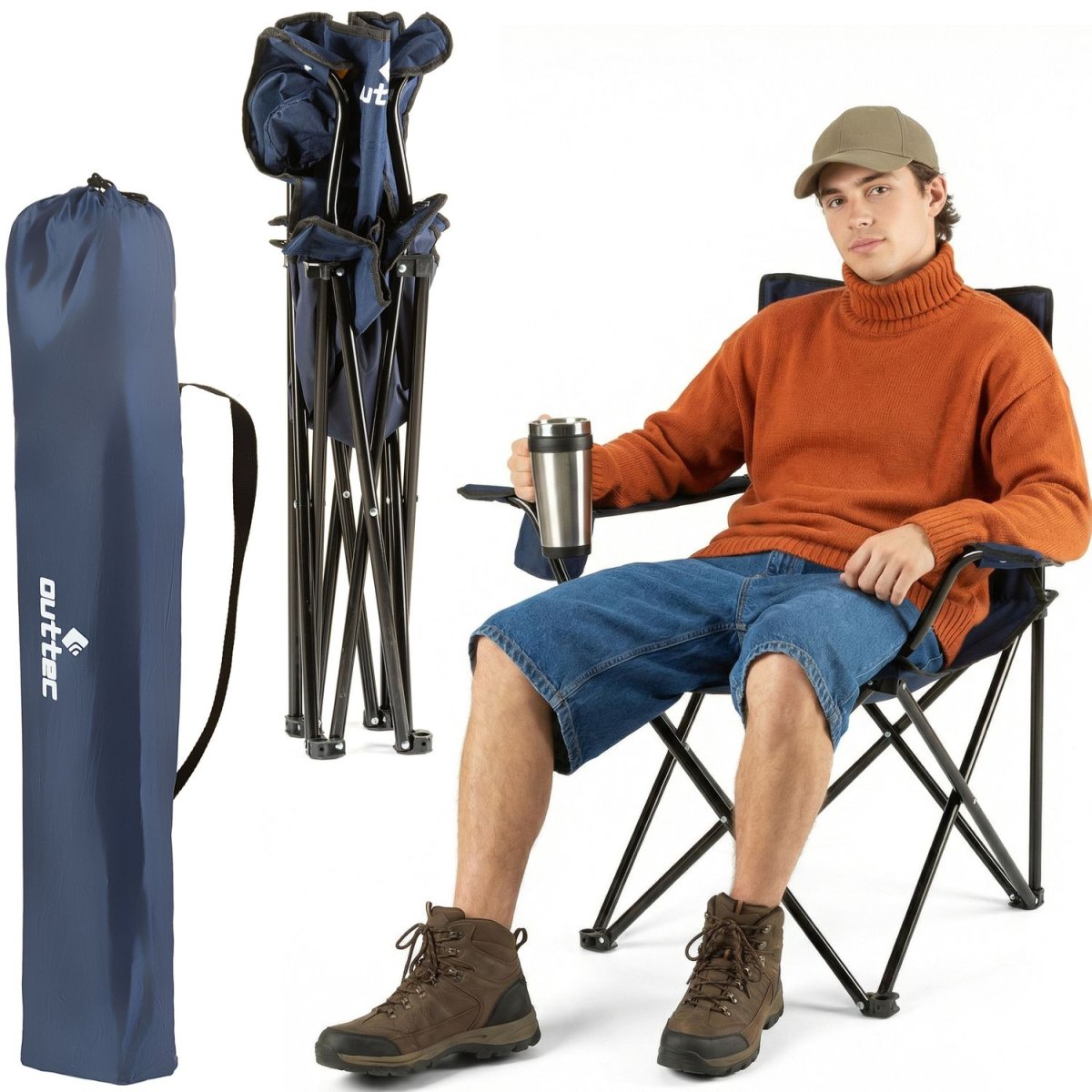 Explorer Outtec Sammenleggbar Campingstol - Image 2