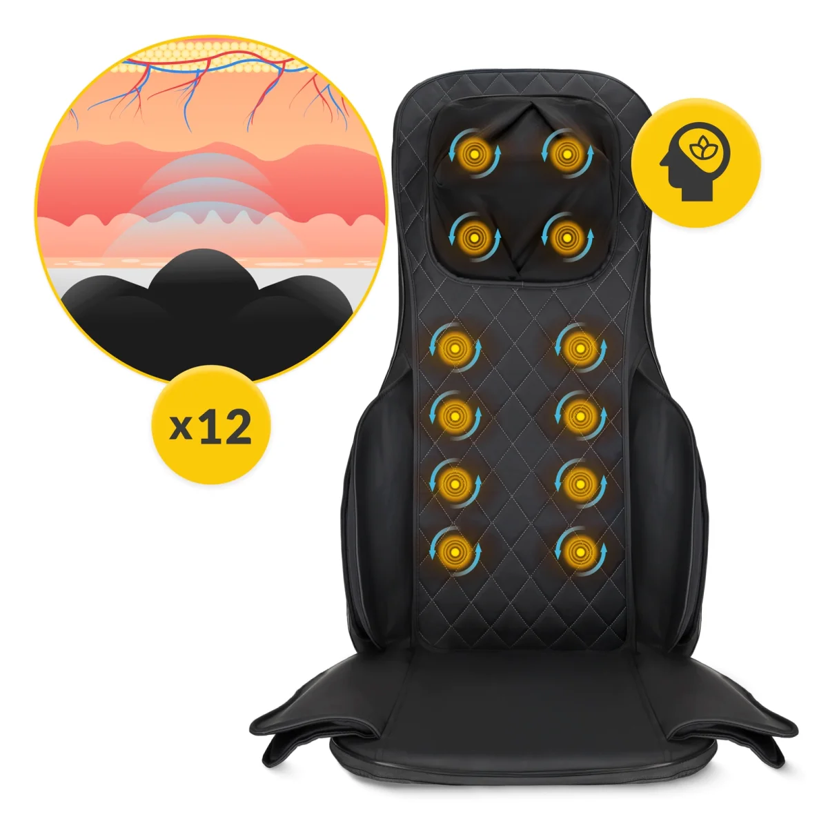 Massasjematte Til En Shiatsu-Stol - Image 4