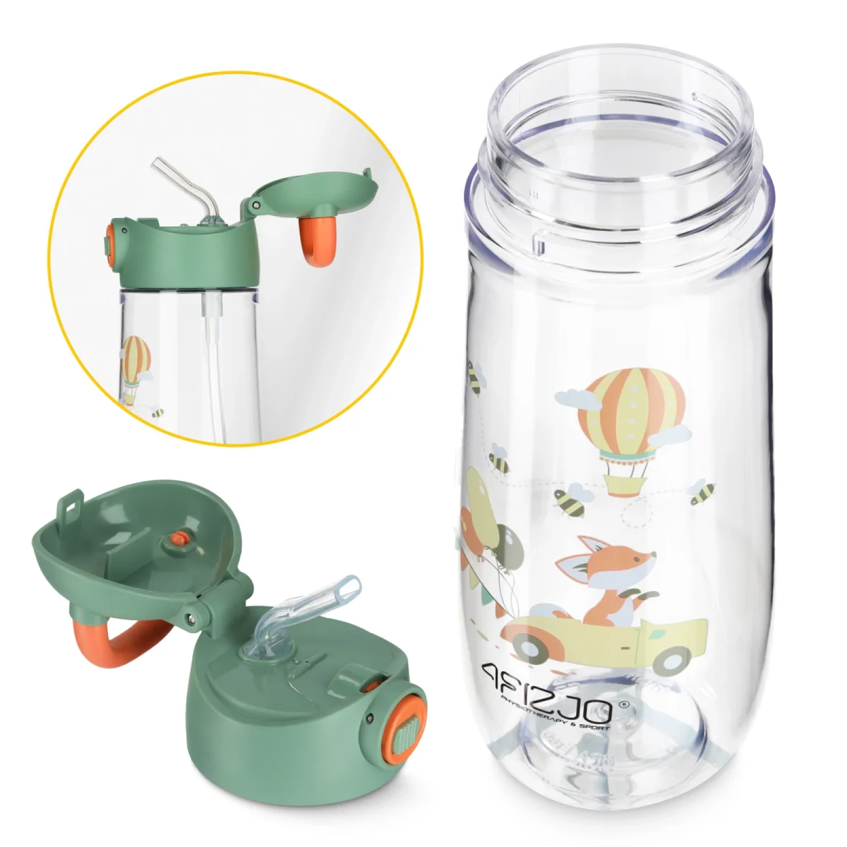 Barnevannflaske Ballonger 550 Ml - Image 4