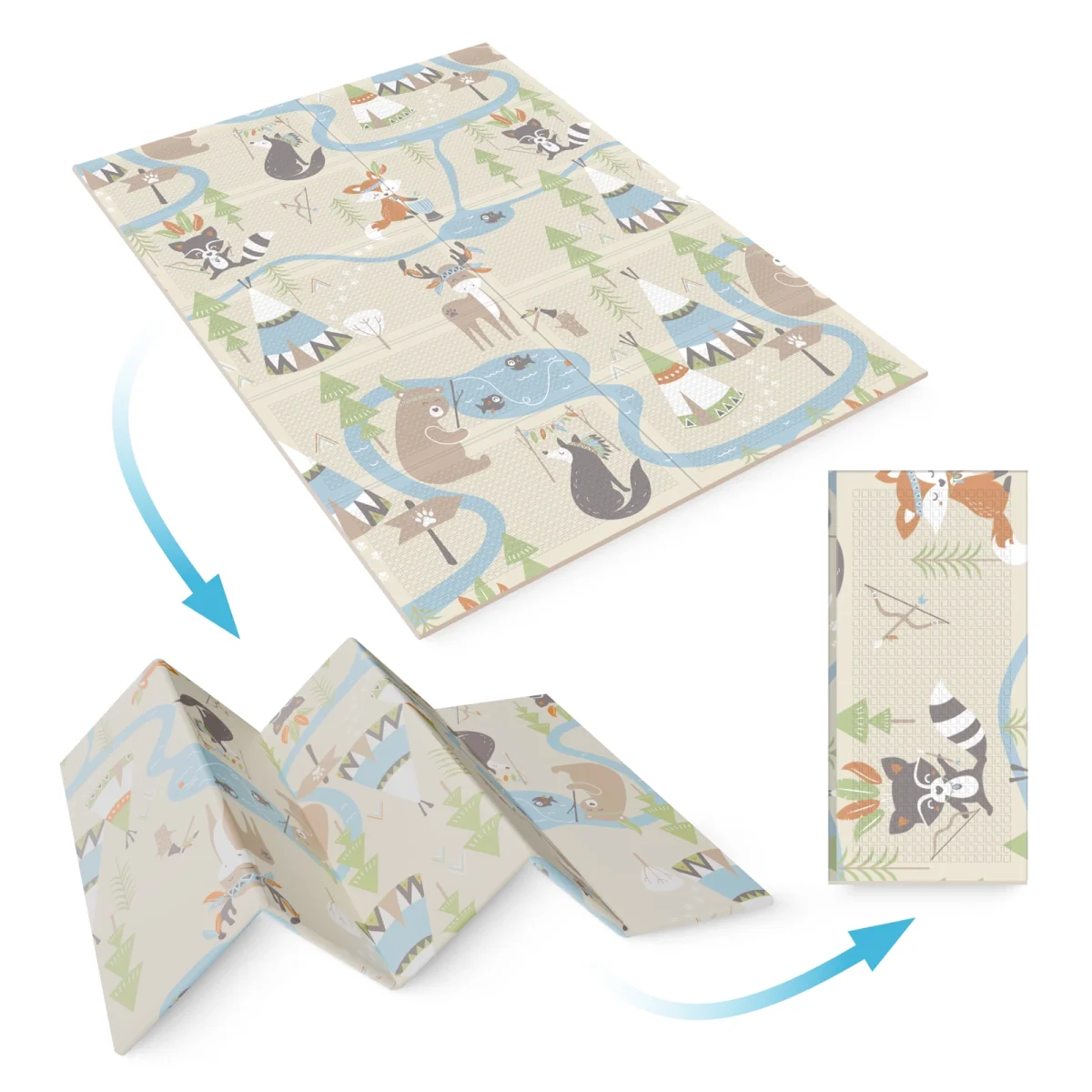 Boho Drømmelekematte Til Baby 180 X 150 Cm - Image 6