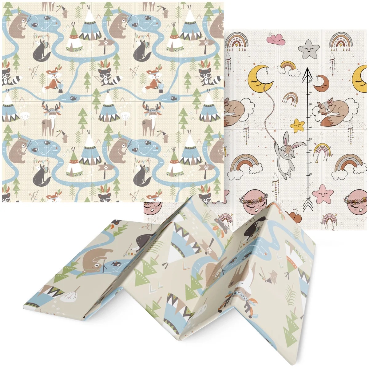Boho Drømmelekematte Til Baby 200 X 180 Cm - Image 2