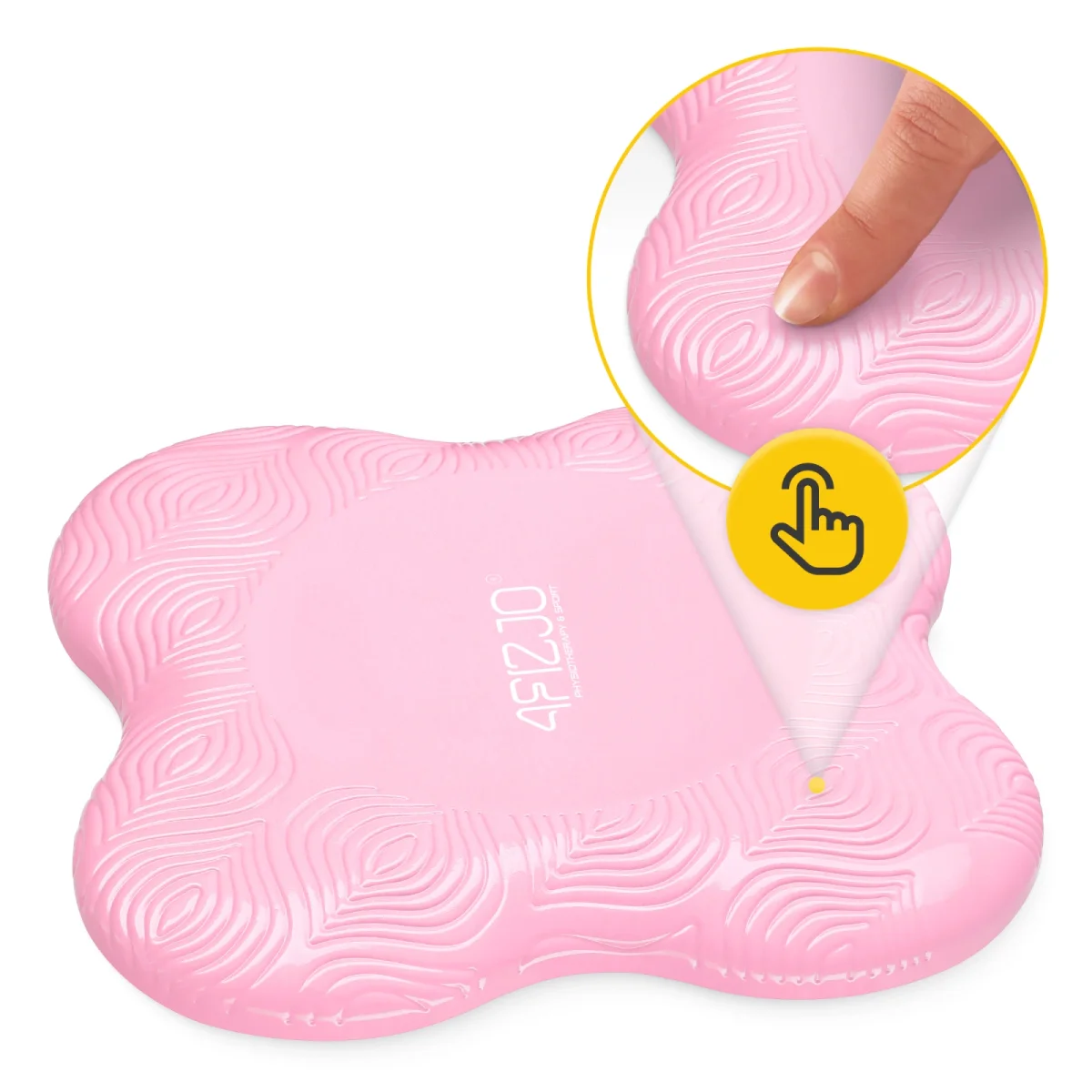 Rosa Yoga Knebeskyttere - Image 5