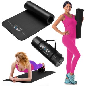 Tykk Treningsmatte For Yoga Nbr 1.5 Gymtek